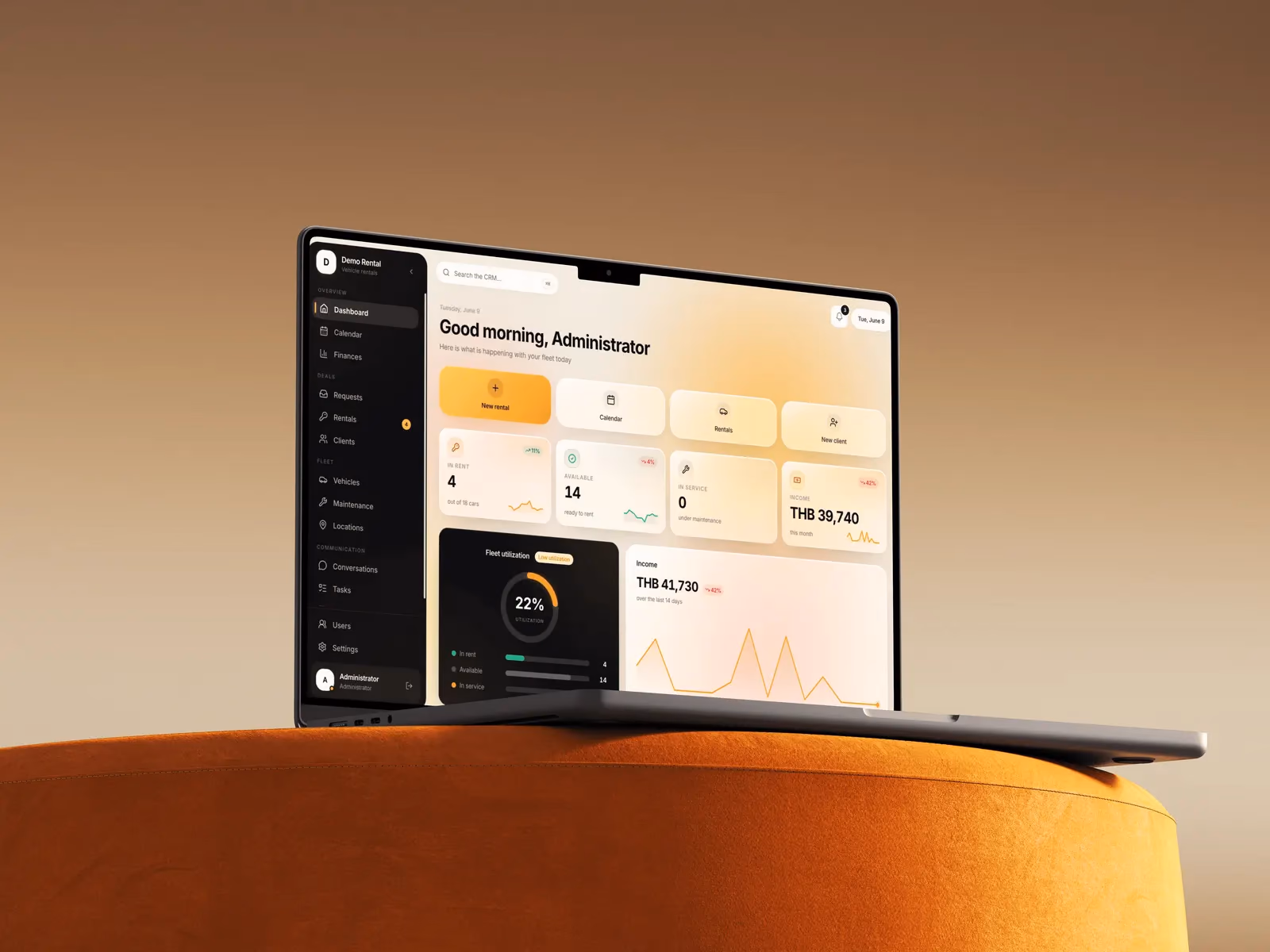 Sintara Rent CRM