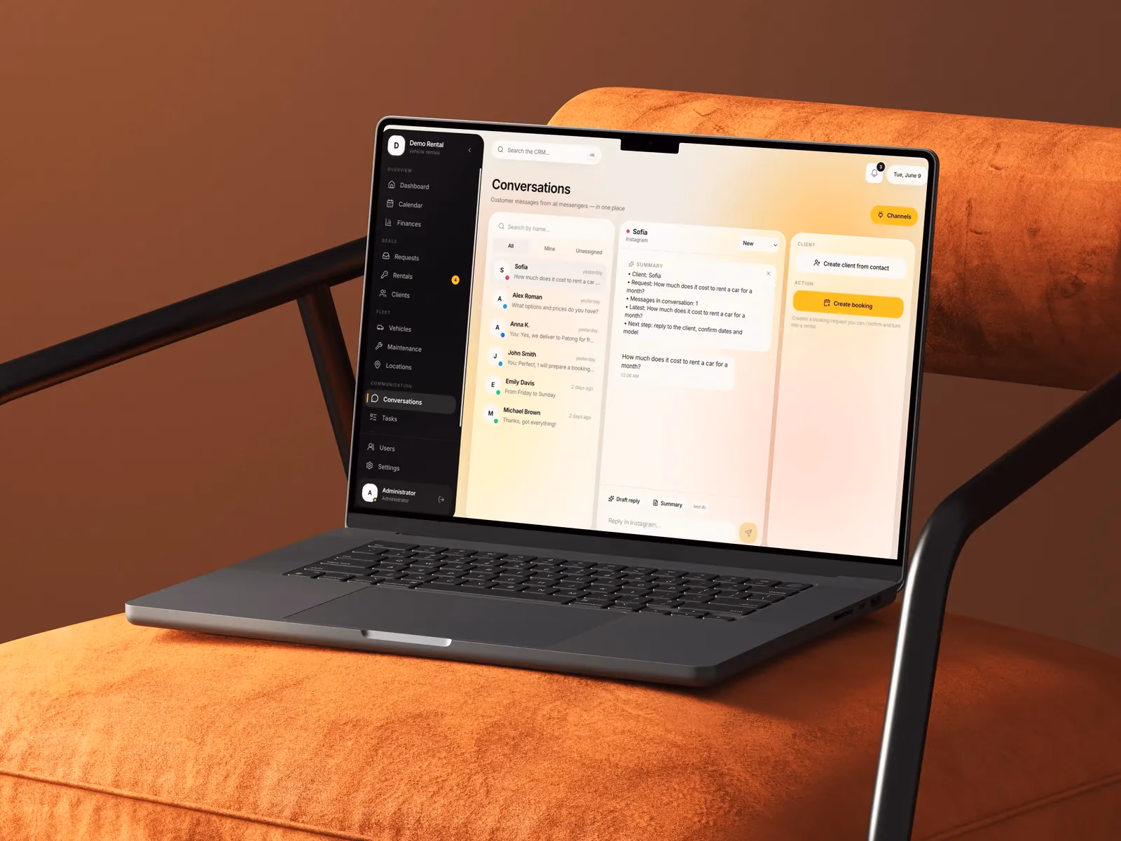 Omnichannel inbox